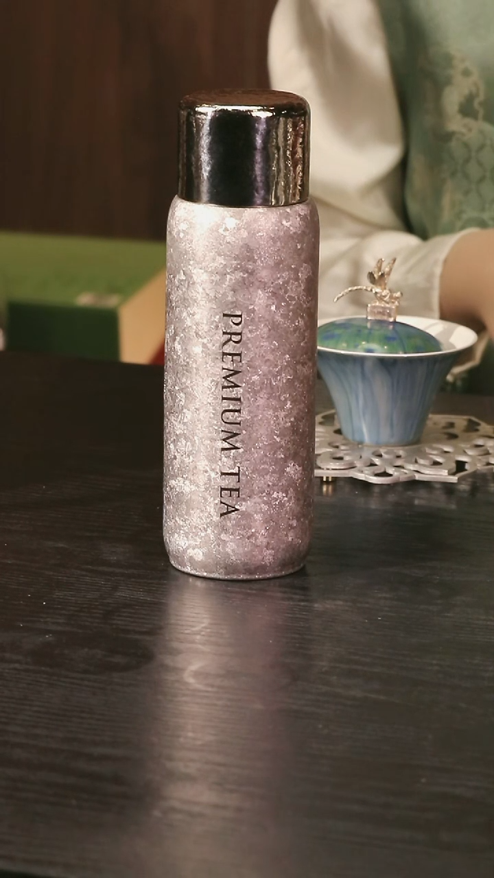 非常茗银色钛杯一个   样板