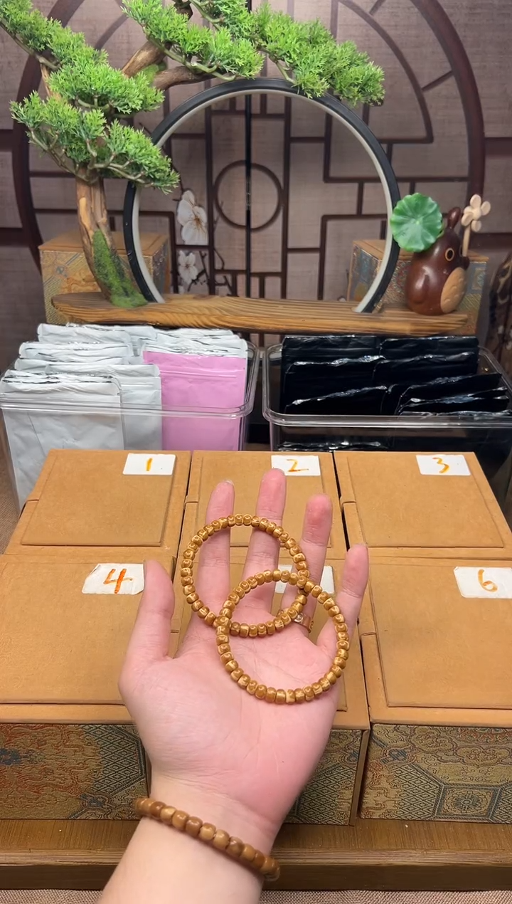 手串紫金鼠纯肉实心熊猫