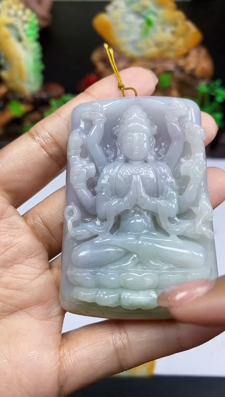 【闪购商品】翡翠颈饰未镶嵌翡翠A货