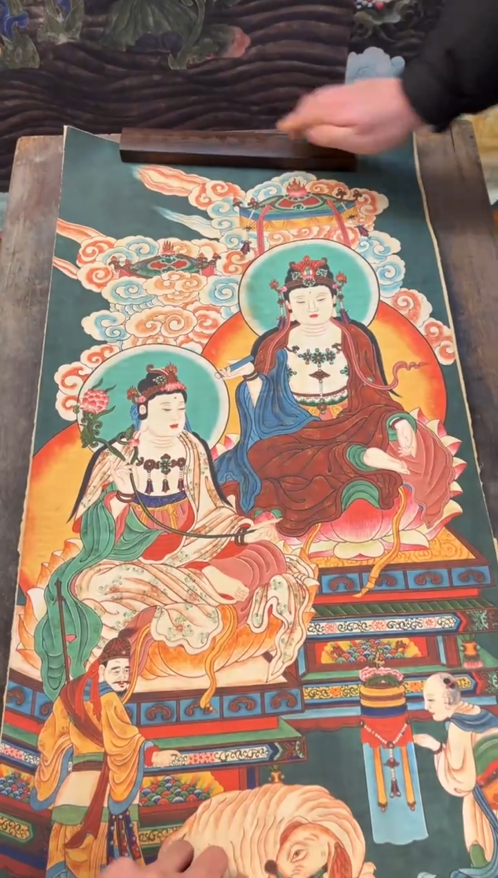 卷轴画刘洋画院老六专属AA91