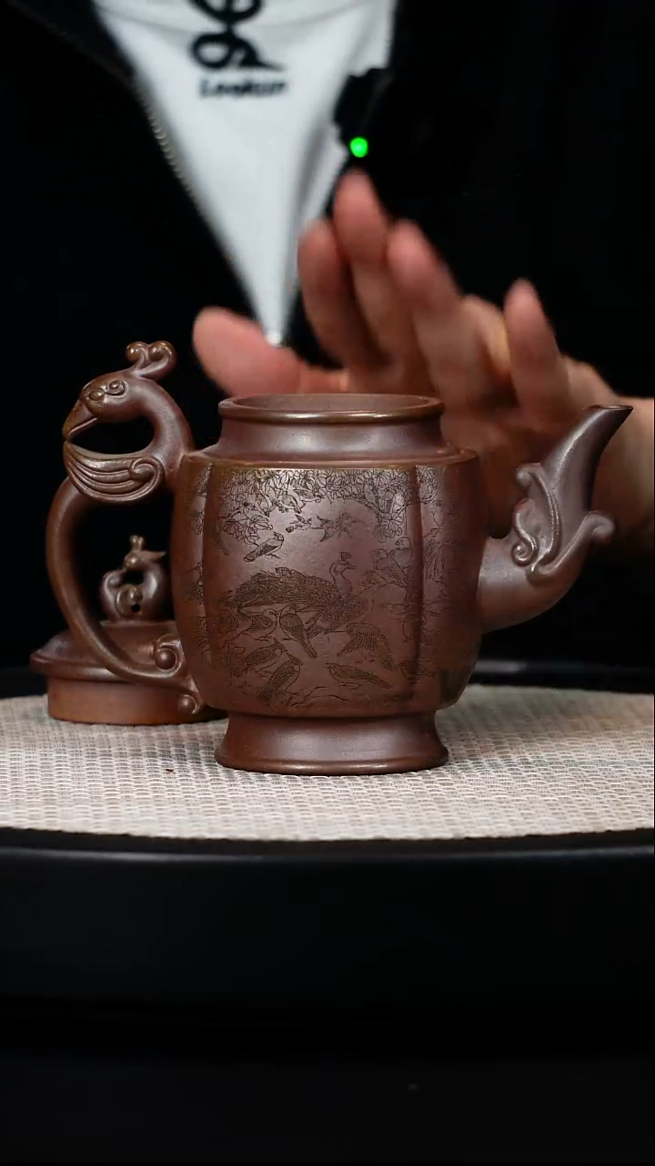 紫砂茶宠F高端紫砂壶