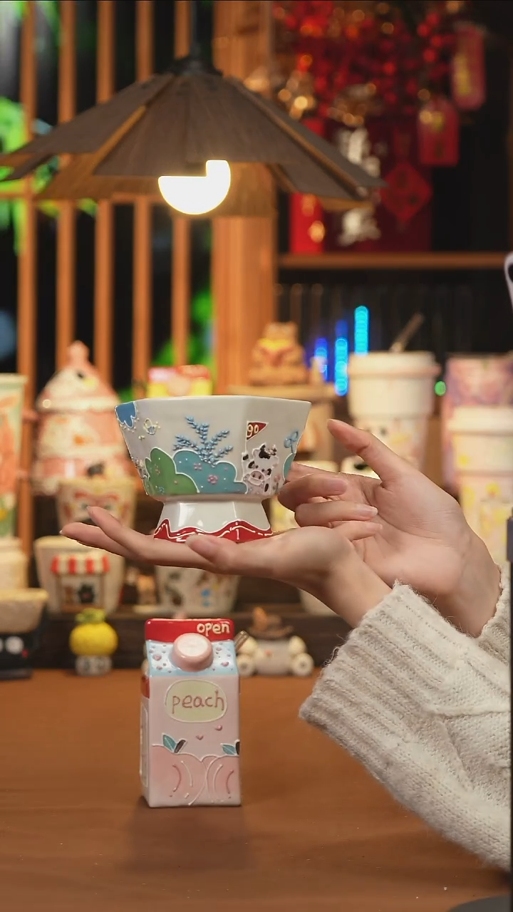 【闪购商品】摆件B178文创纯手工手绘