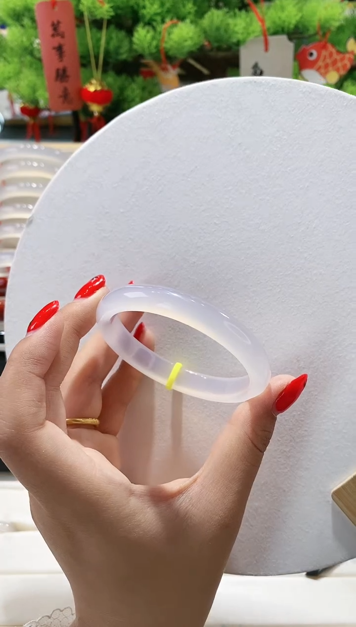 【闪购商品】玛瑙/玉髓手镯未镶嵌19-56.5