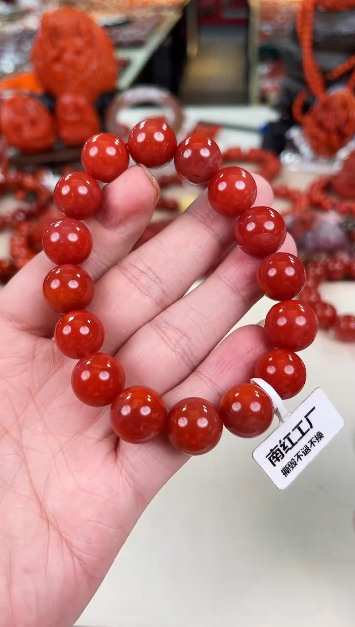未镶嵌瓦西手串13+南红玛瑙（多样式发其一）
