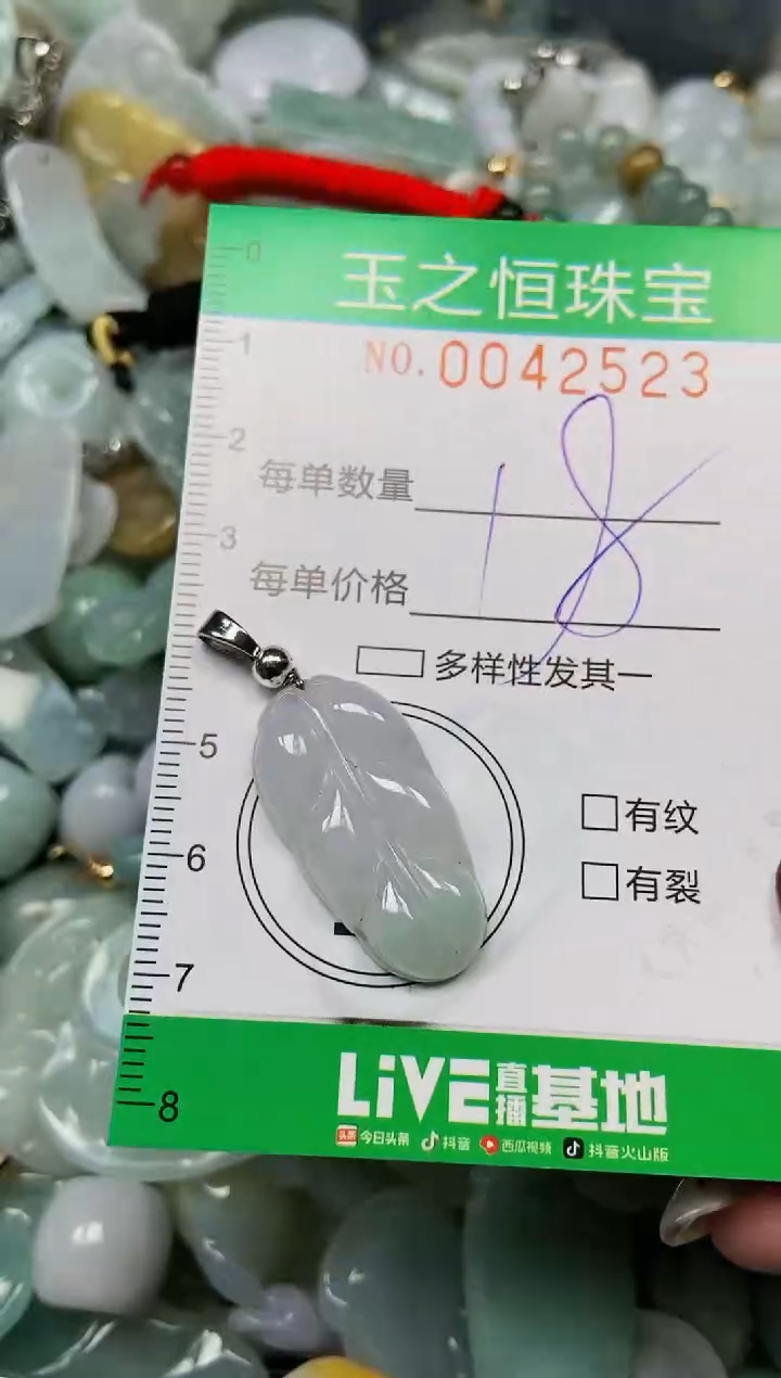 【闪购商品】翡翠颈饰未镶嵌闪购0042523