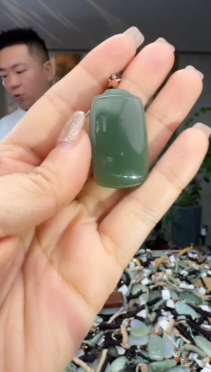 颈饰未镶嵌和田玉拍一发一多样性发货