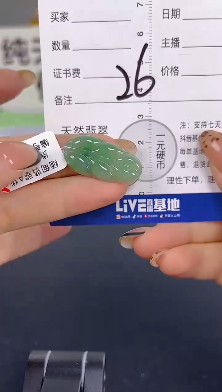 颈饰未镶嵌翡翠纯天然缅甸翡翠A货