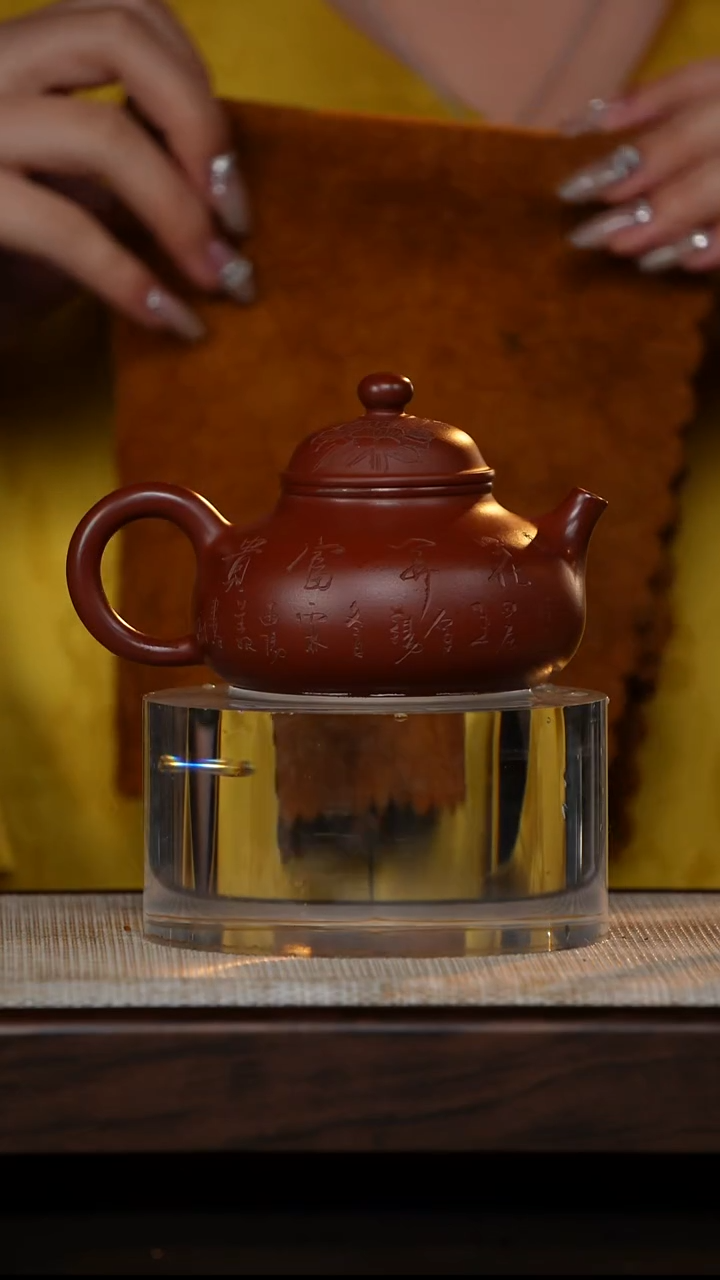茶壶紫砂原矿手工制作紫砂作品2