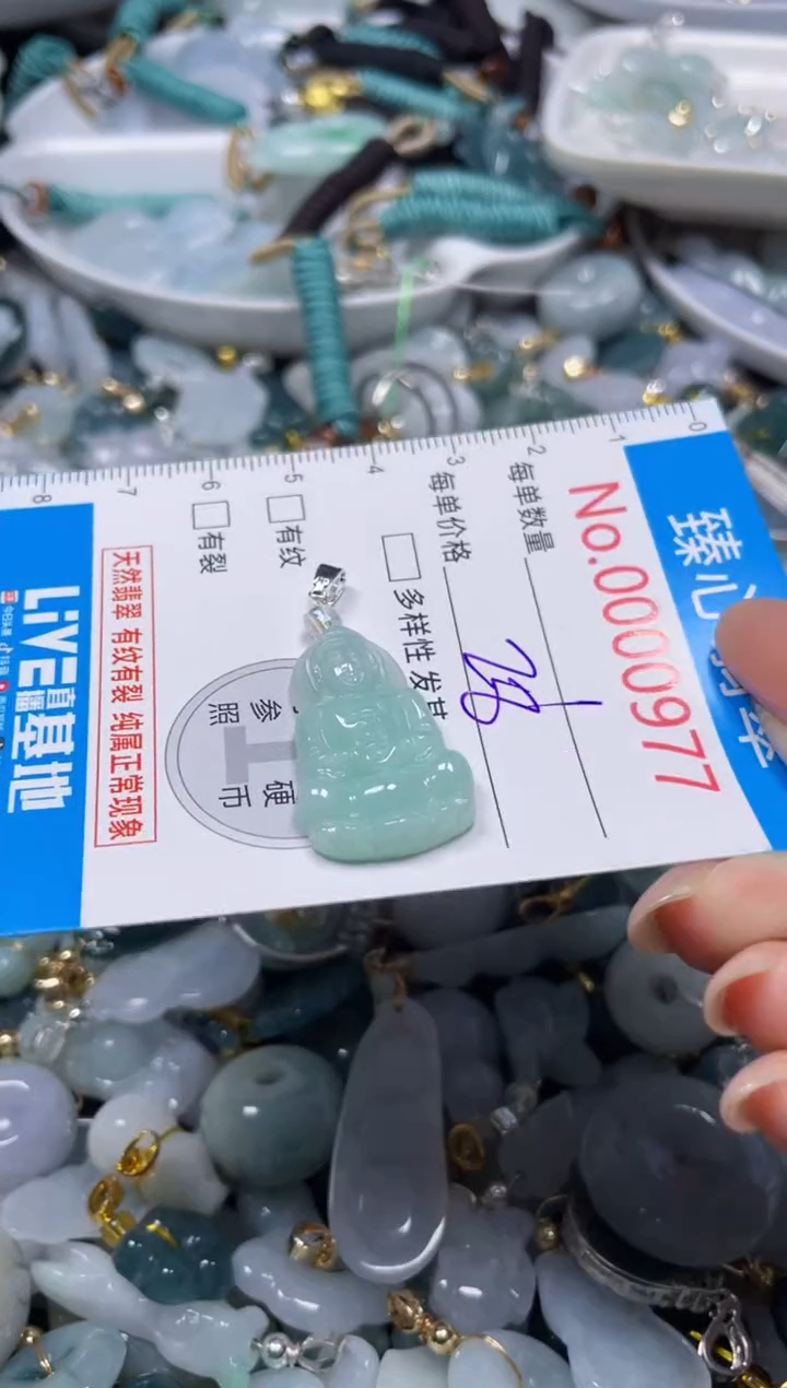 颈饰未镶嵌翡翠977