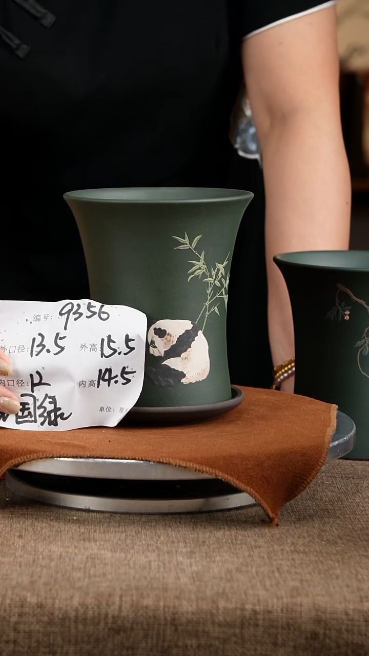紫砂花盆花卉工艺9356+z