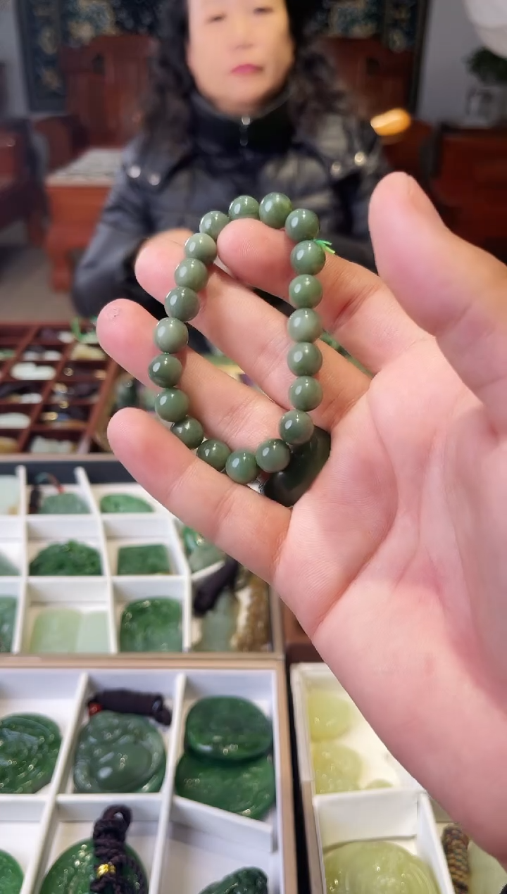 未镶嵌手链和田玉小艾多样性发货拍一发一