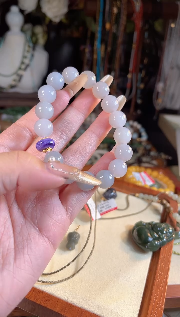 【闪购商品】和田玉手串未镶嵌多样性发货其一