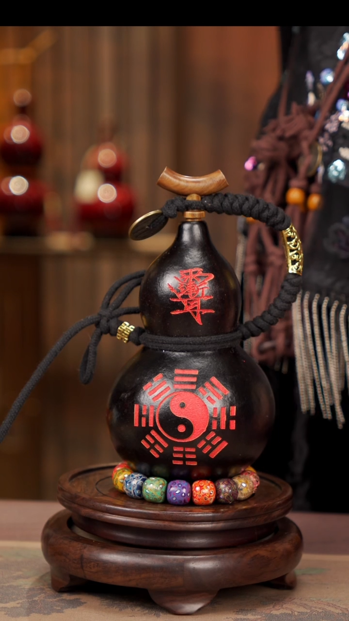 【闪购商品】93易林高端工艺大漆酒葫芦128