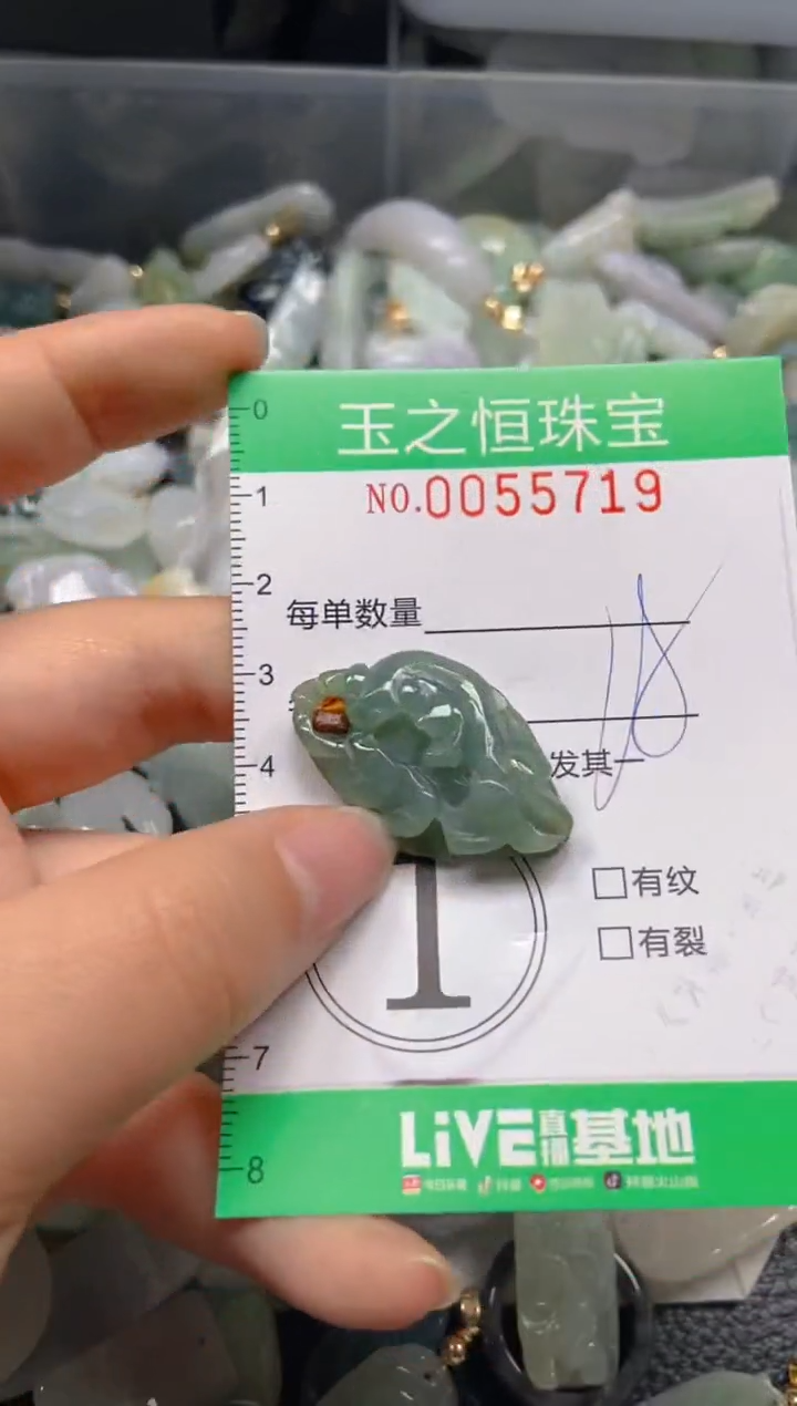 【闪购商品】翡翠未镶嵌颈饰闪购0055719
