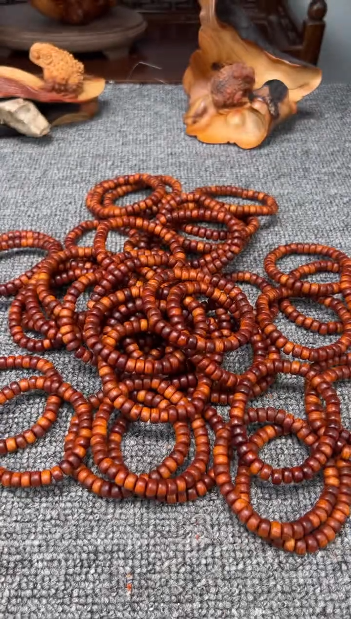 【闪购商品】柏木（崖柏）1.0药片珠 黑油骨料