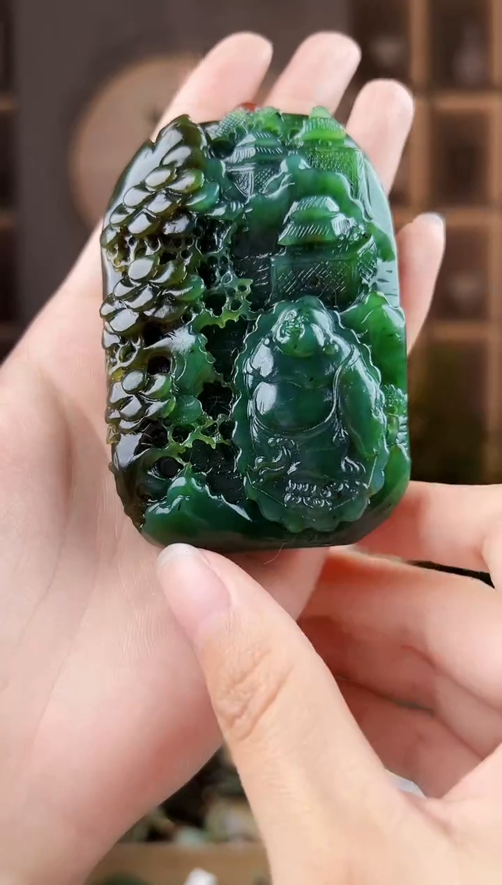 颈饰未镶嵌和田玉拍一发一，多样性发货