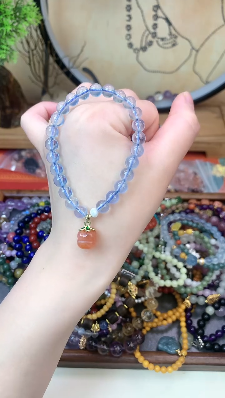 【闪购商品】海蓝宝石手链未镶嵌148