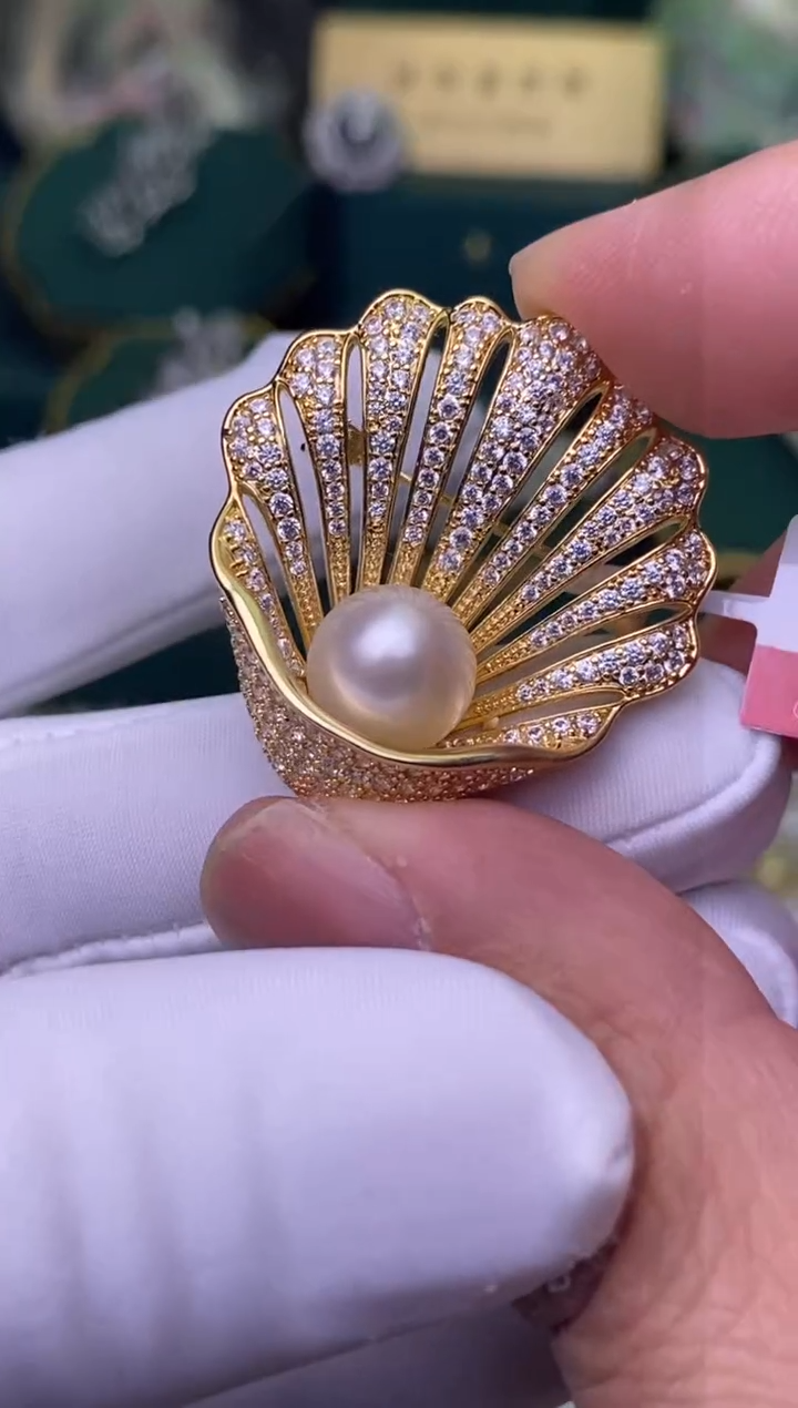 【闪购商品】海水珍珠胸饰未镶嵌10-11