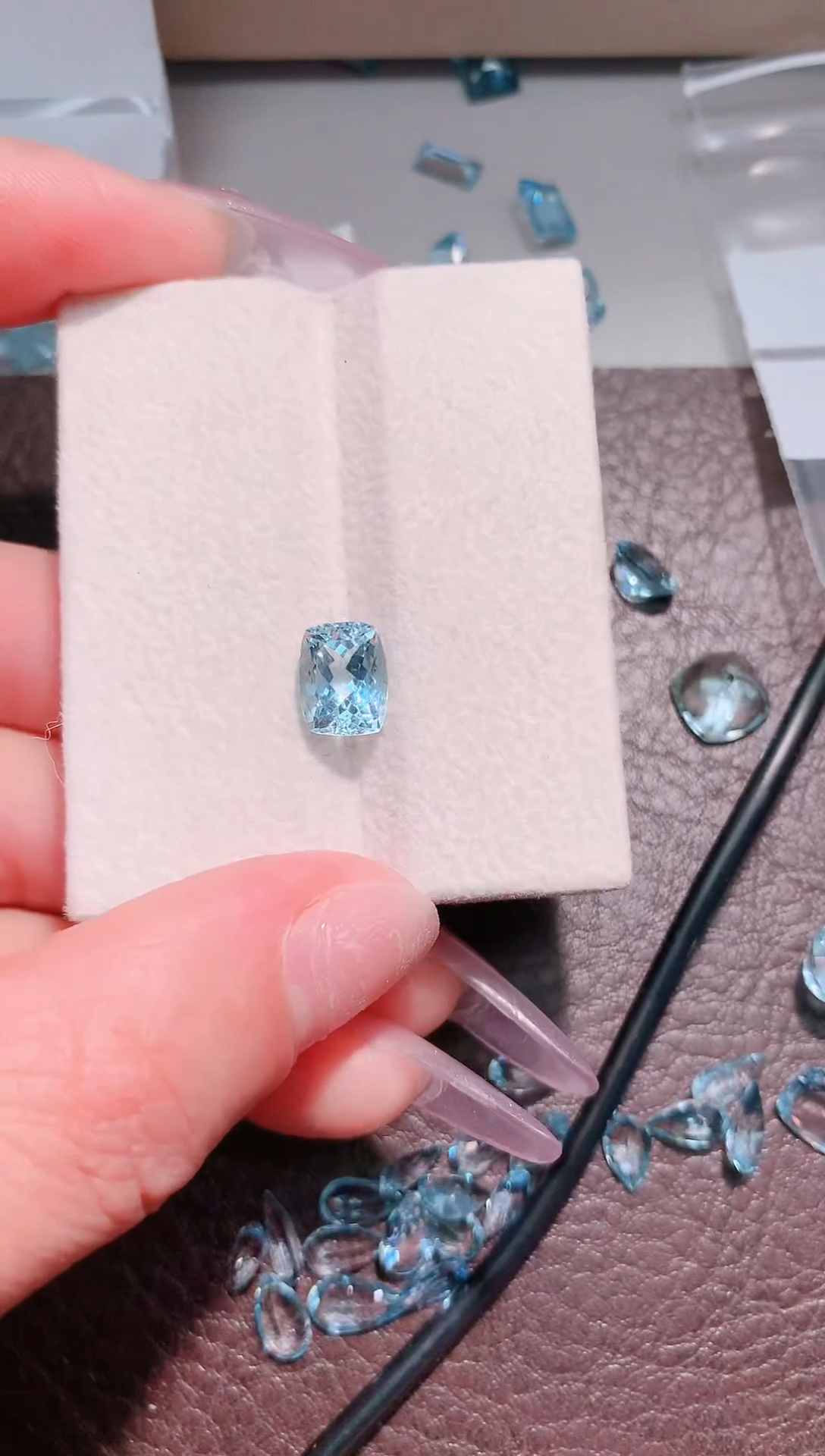 裸石海蓝宝石2.59ct