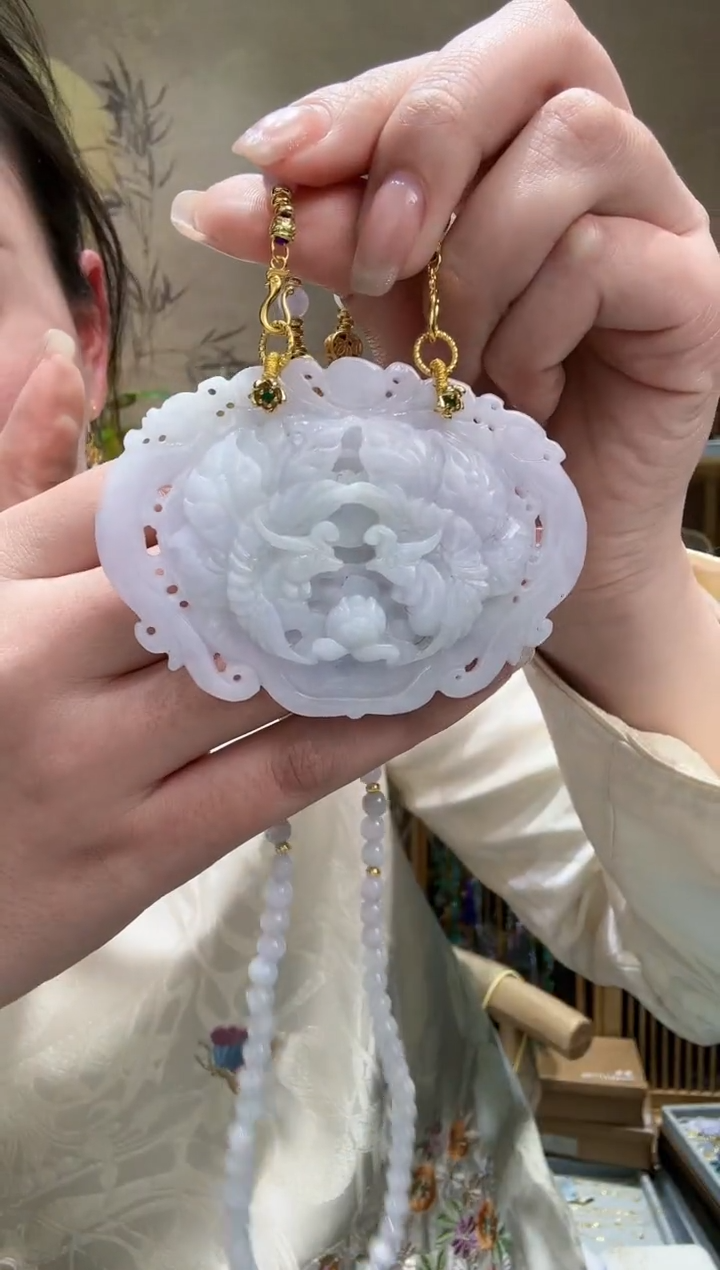 【闪购商品】翡翠颈饰未镶嵌吊坠