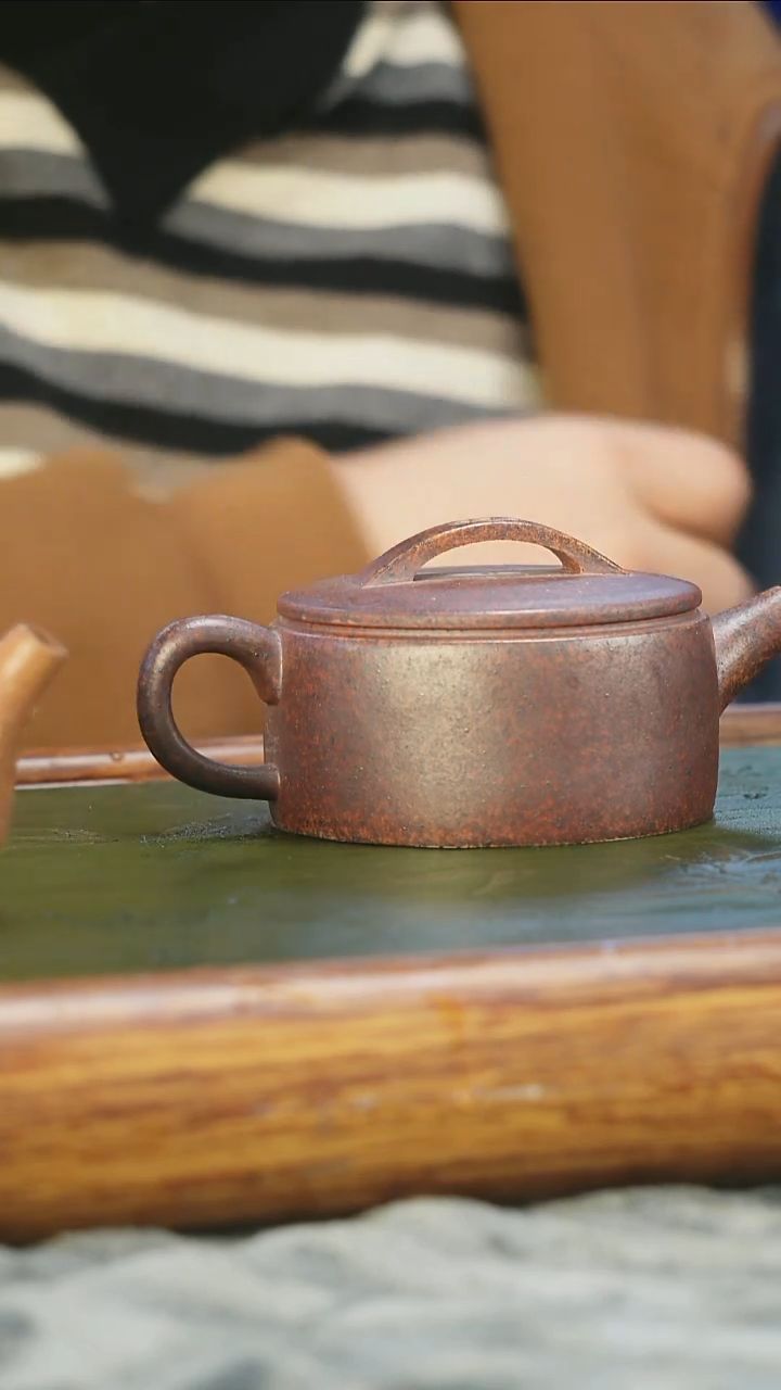 茶壶紫砂龙古金砂柴烧汉瓦