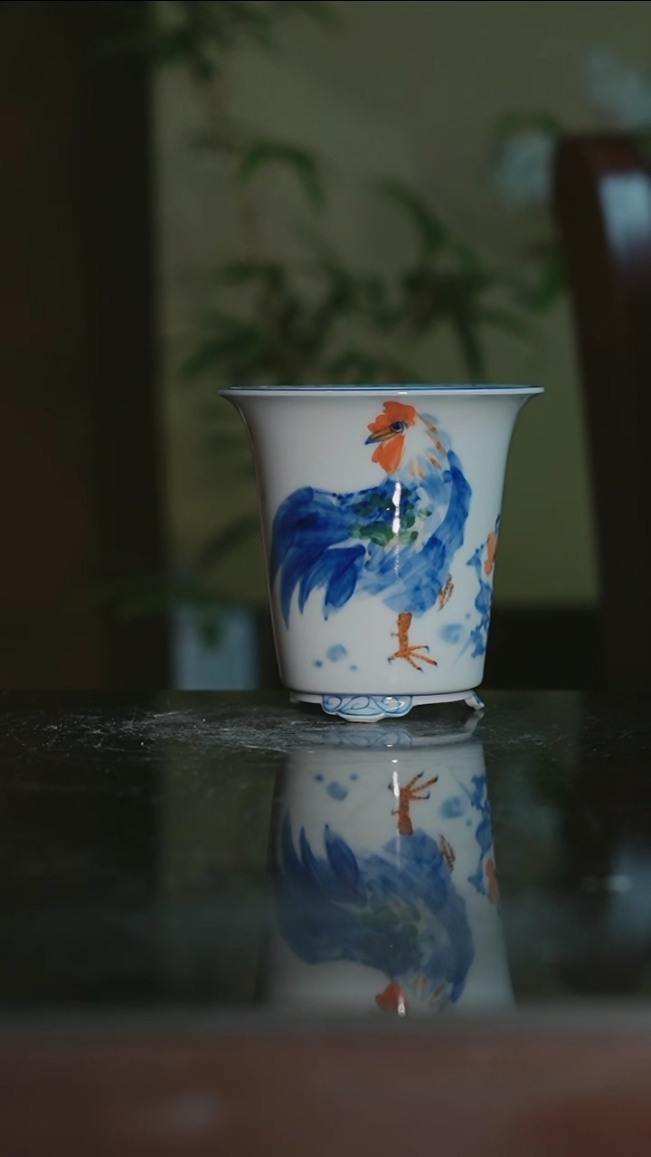 【闪购商品】摆件手工手绘内口7高9深