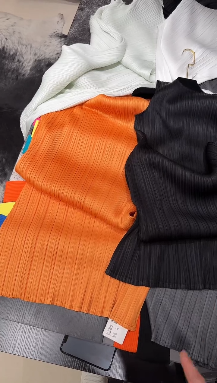 贞*姐3093无袖连衣裙橘色