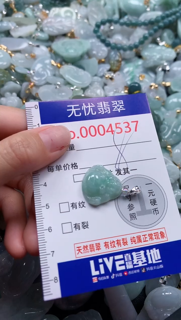 颈饰未镶嵌翡翠4537