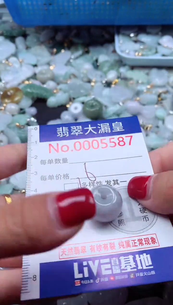 颈饰未镶嵌翡翠5587