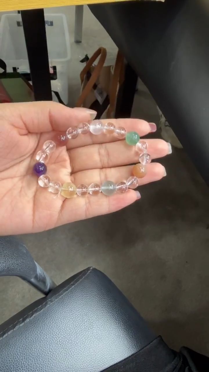 水晶手串未镶嵌f140