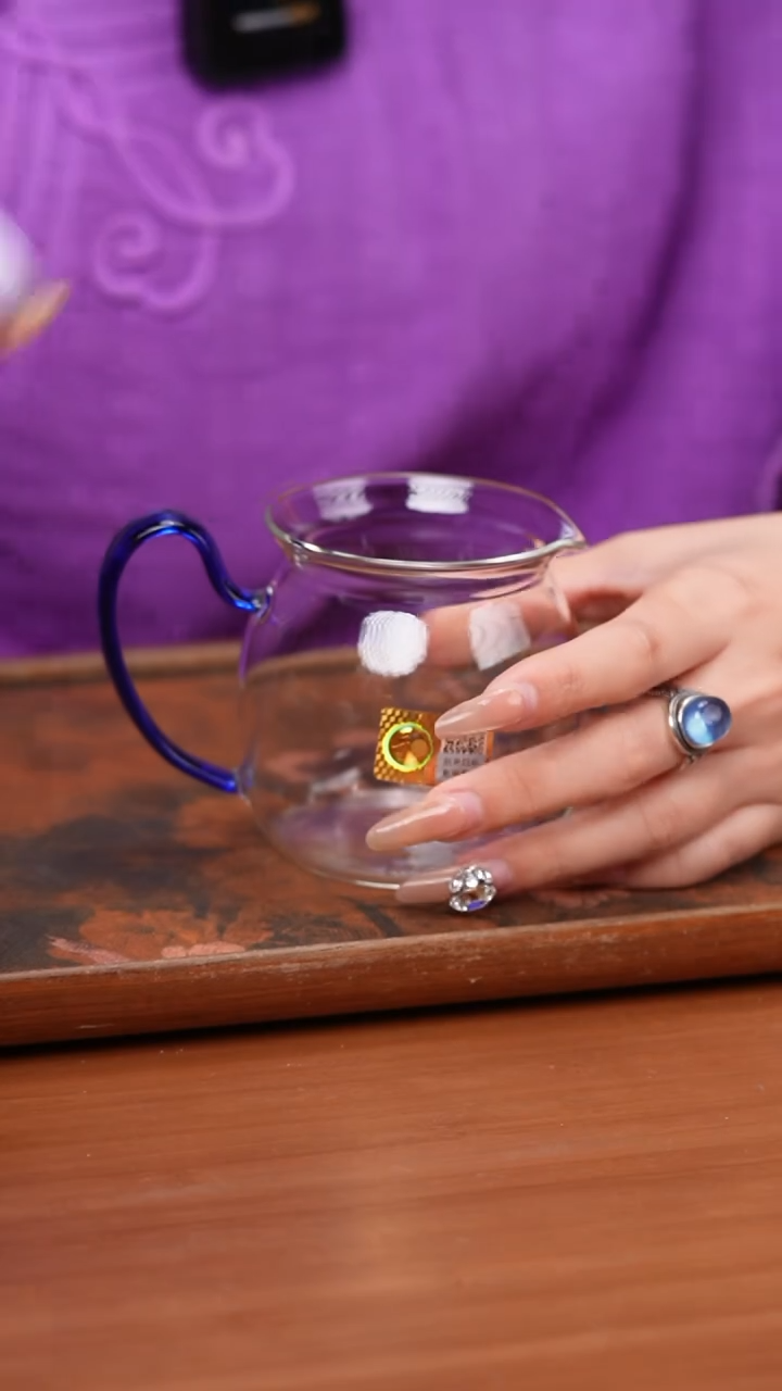 【闪购商品】禾器/晶彩美满茶海/浅蓝色/定制款