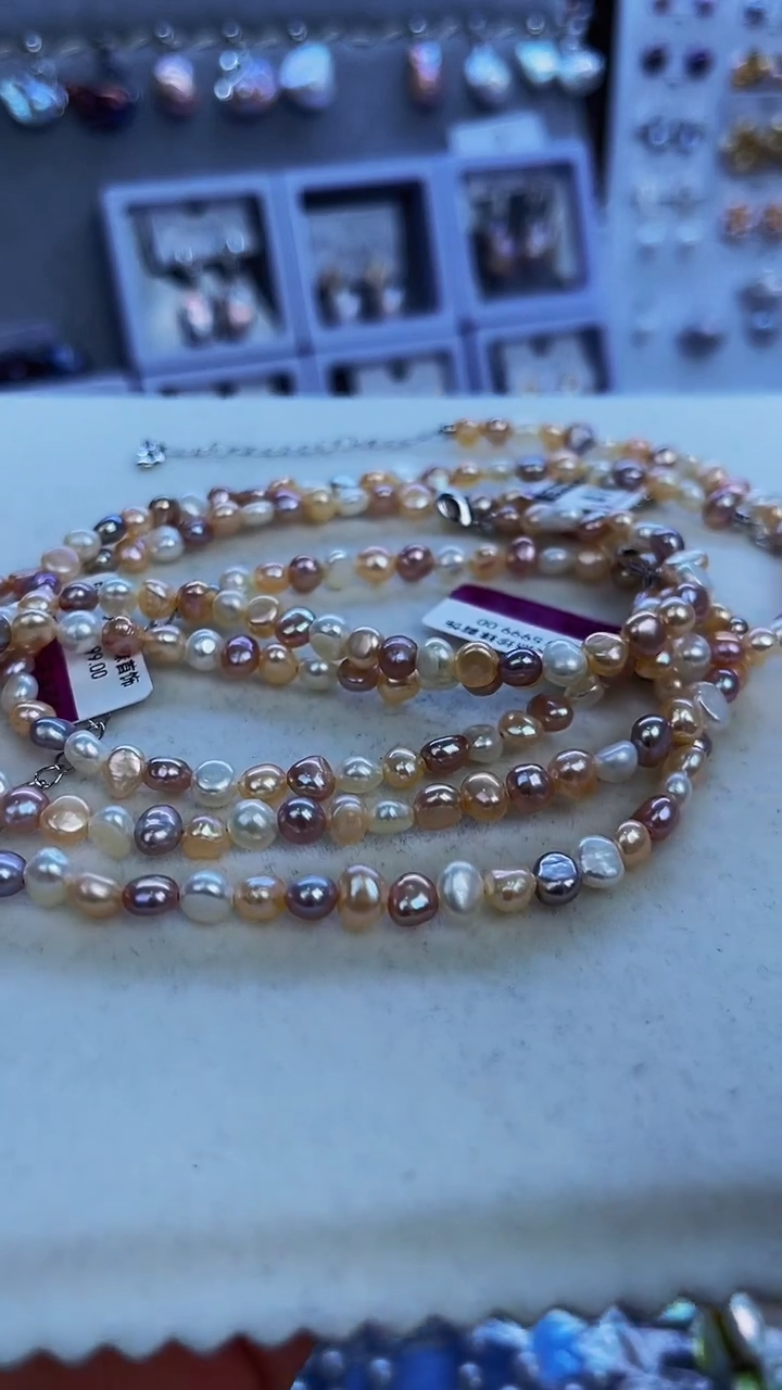 【闪购商品】未镶嵌淡水珍珠项链677多样性发货 发其一