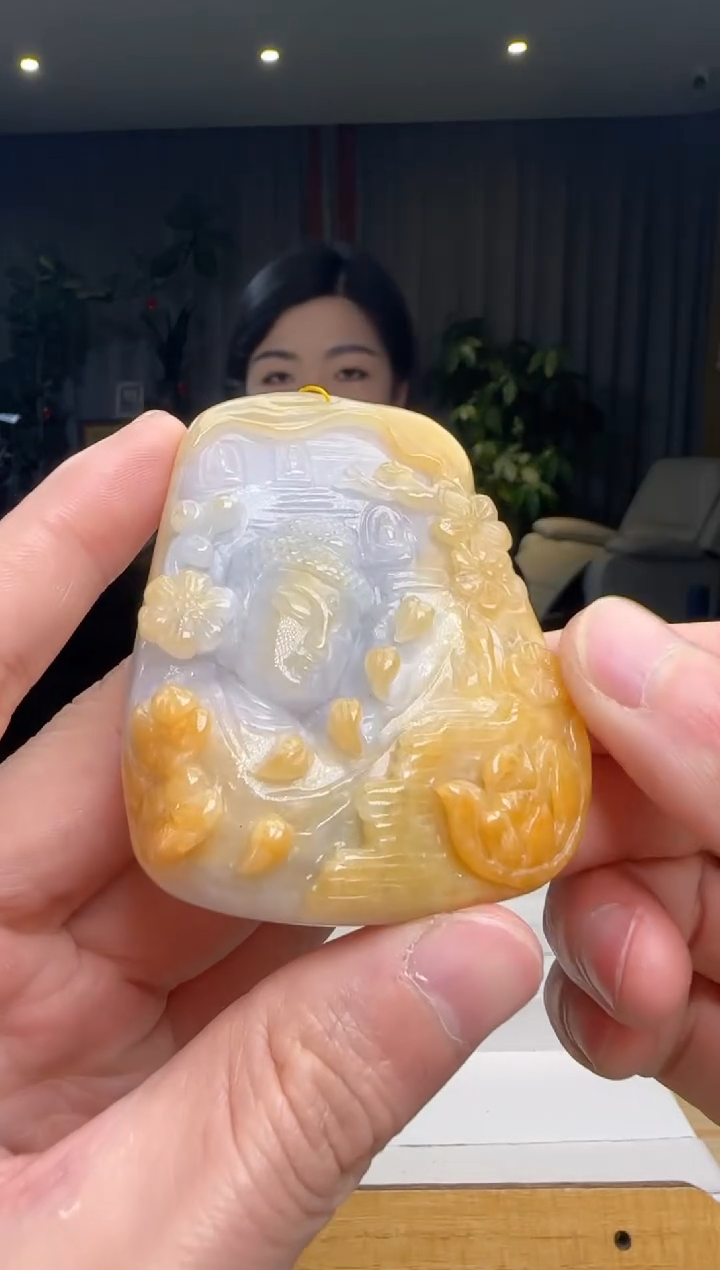 【闪购商品】翡翠颈饰未镶嵌DY@@960Q3J14764