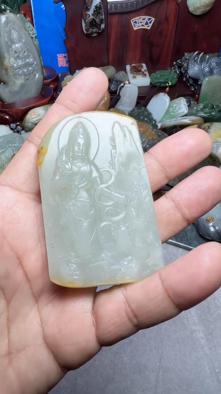 【闪购商品】和田玉挂件未镶嵌-