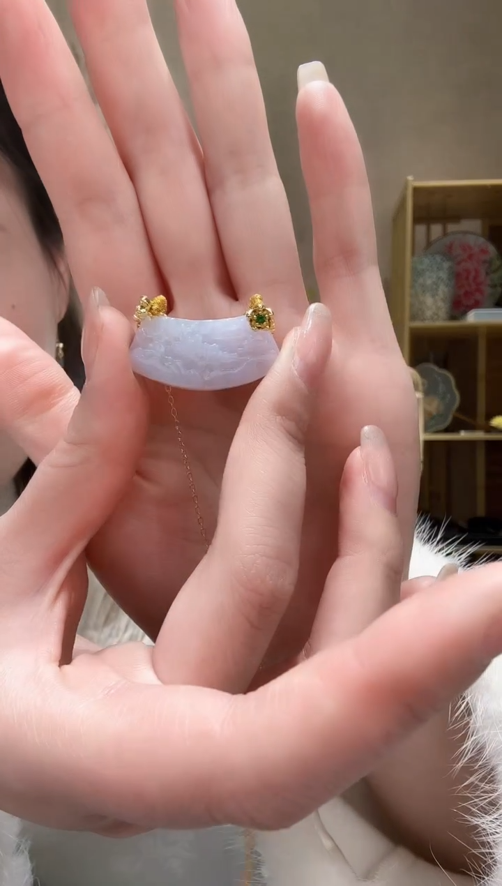 【闪购商品】翡翠颈饰未镶嵌吊坠