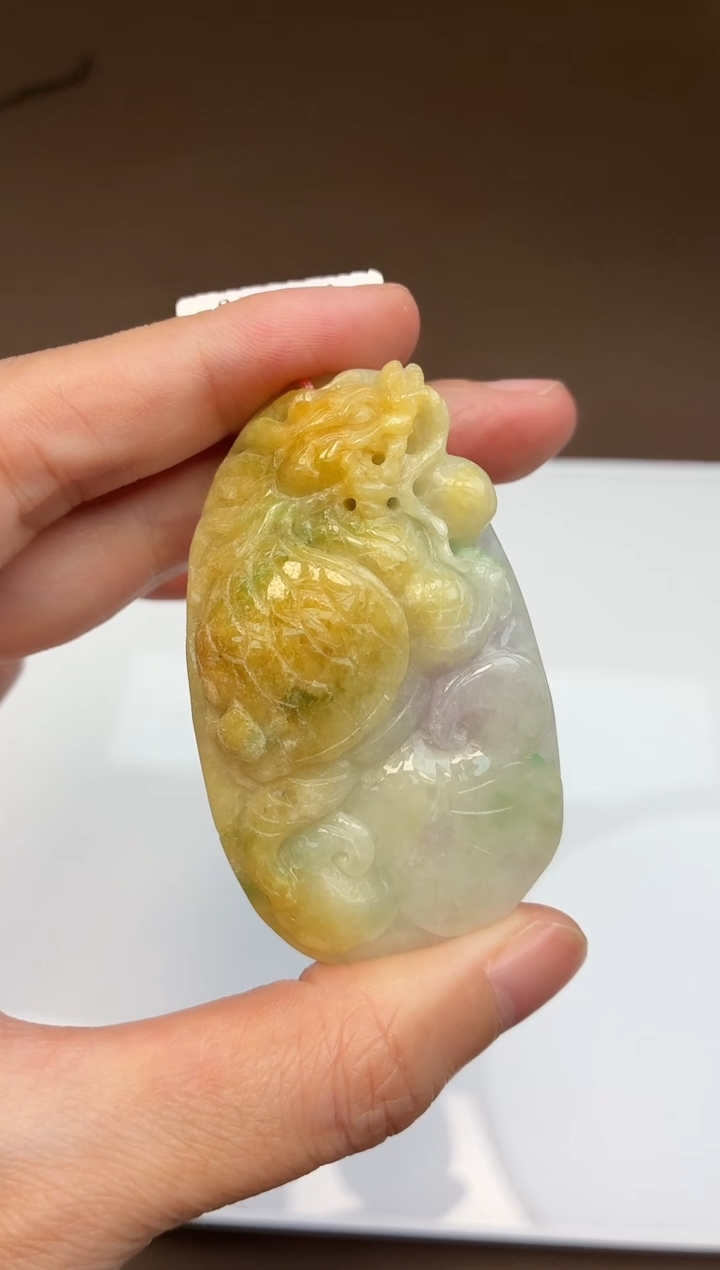 颈饰未镶嵌翡翠牌子