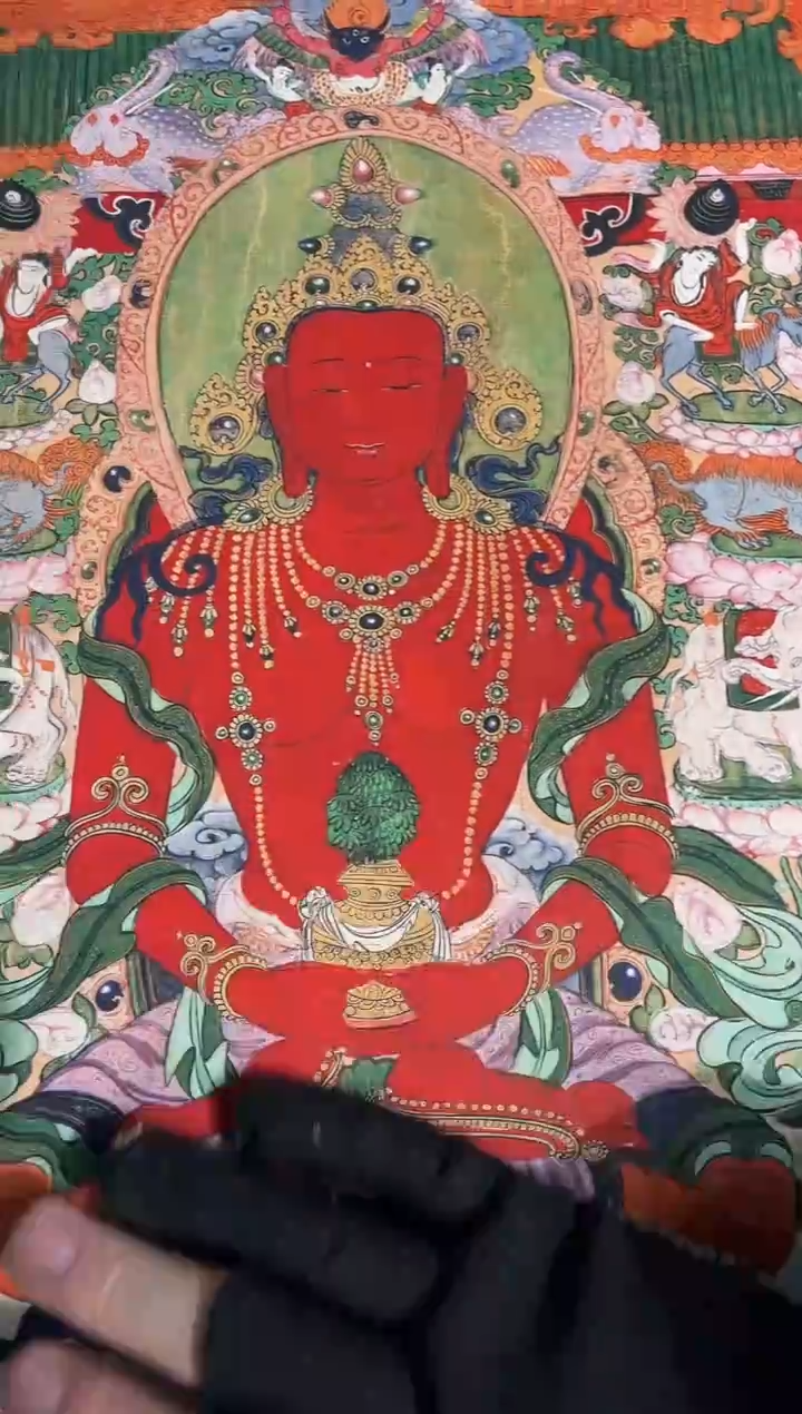 卷轴画天天的唐卡tk160