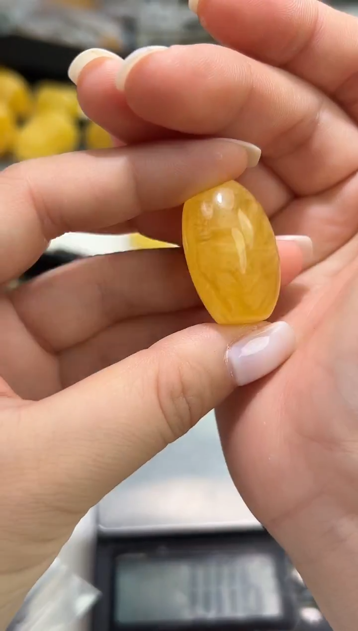 裸石琥珀未镶嵌琥珀蜜蜡吊坠