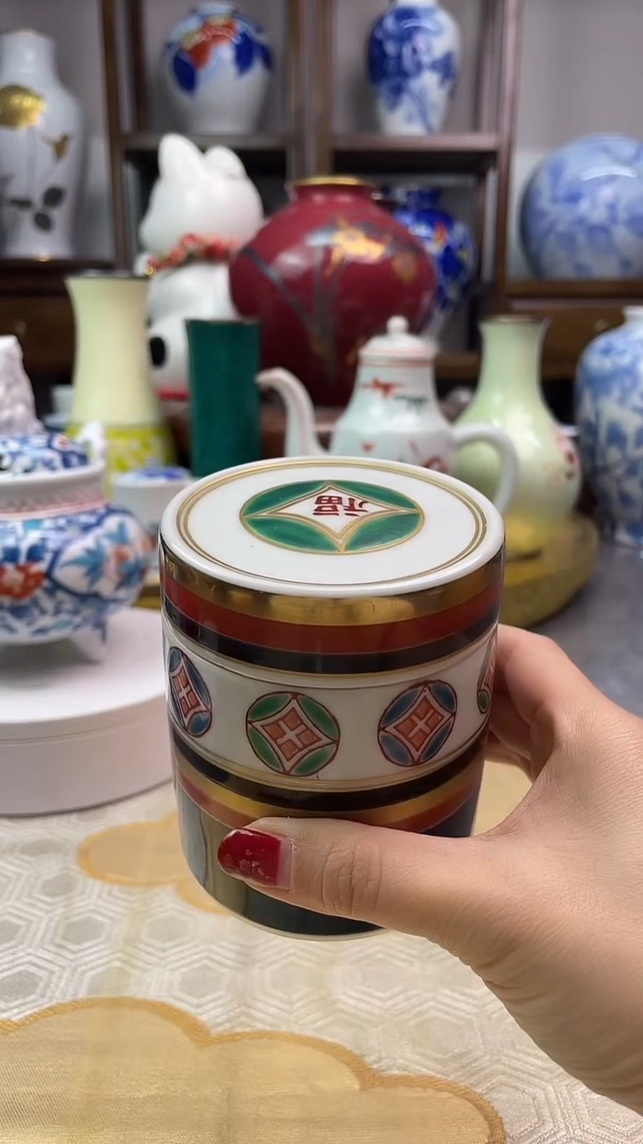 【闪购商品】盘日产茶叶罐一一一