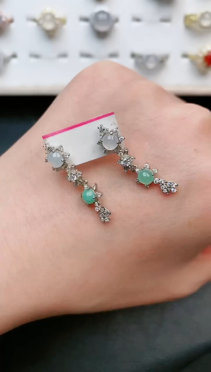 【闪购商品】翡翠戒指银S925镶嵌.....