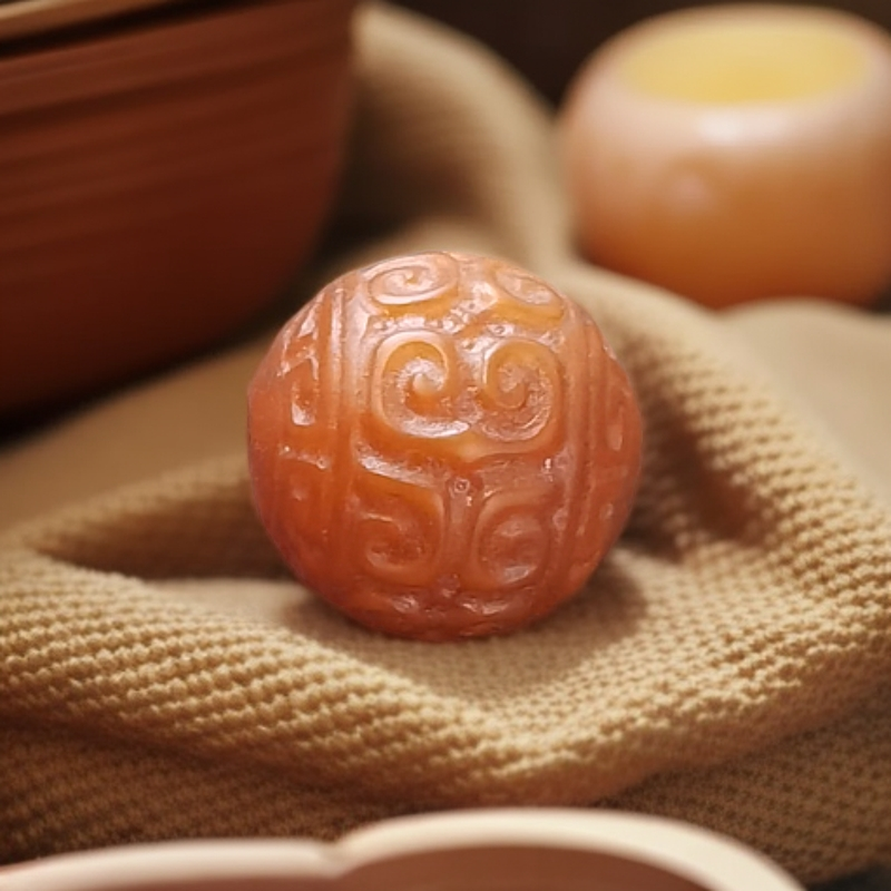 南红 玛瑙珠未镶嵌