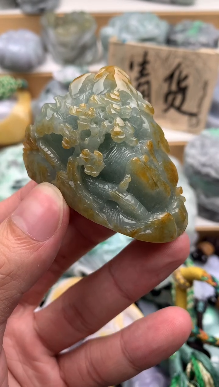 吊坠(不含链)未镶嵌翡翠1