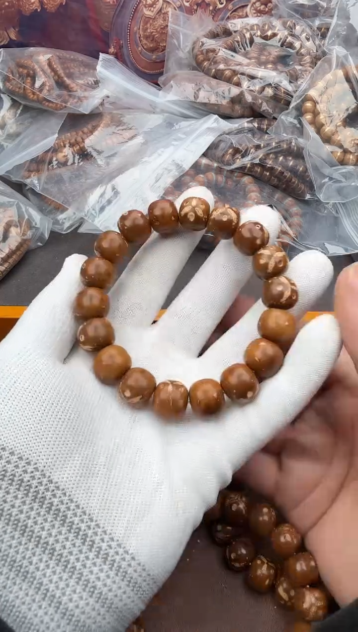 手串紫金鼠20号半实心