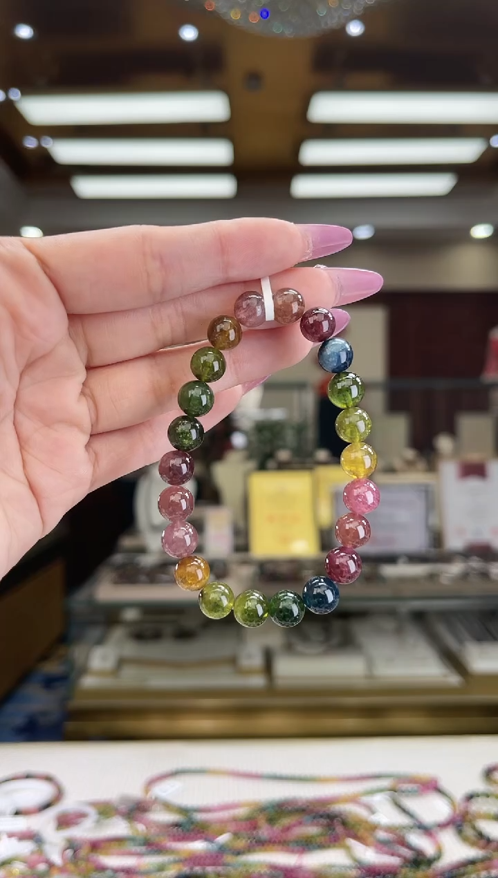 【闪购商品】碧玺/未镶嵌8mm+碧玺单圈25多样性发货