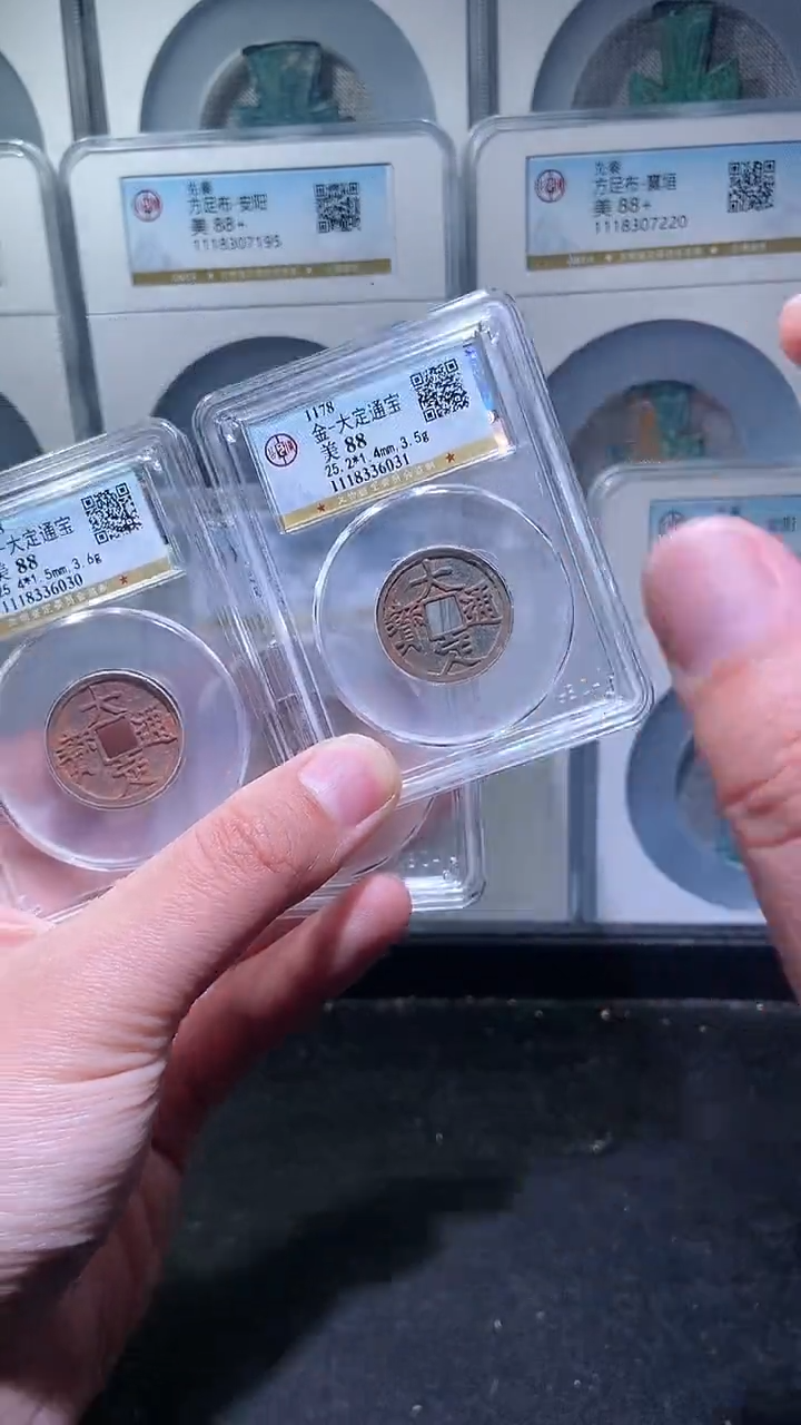 【闪购商品】铜历代 大定通宝88分一枚