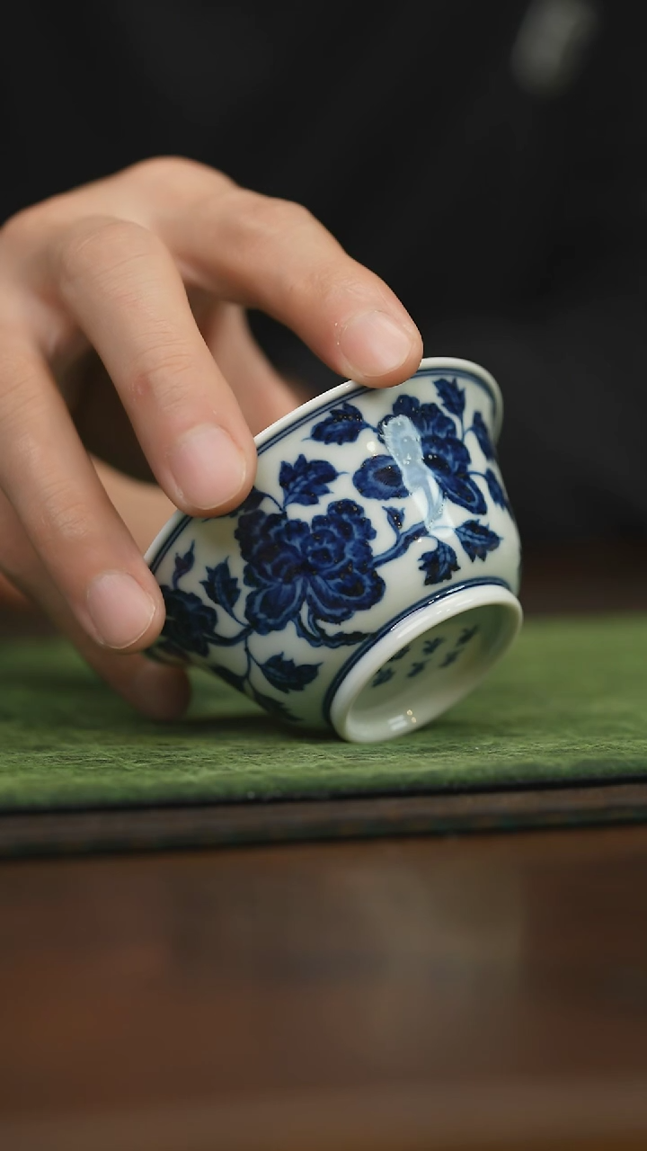 【闪购商品】杯柴窑青花破价福利