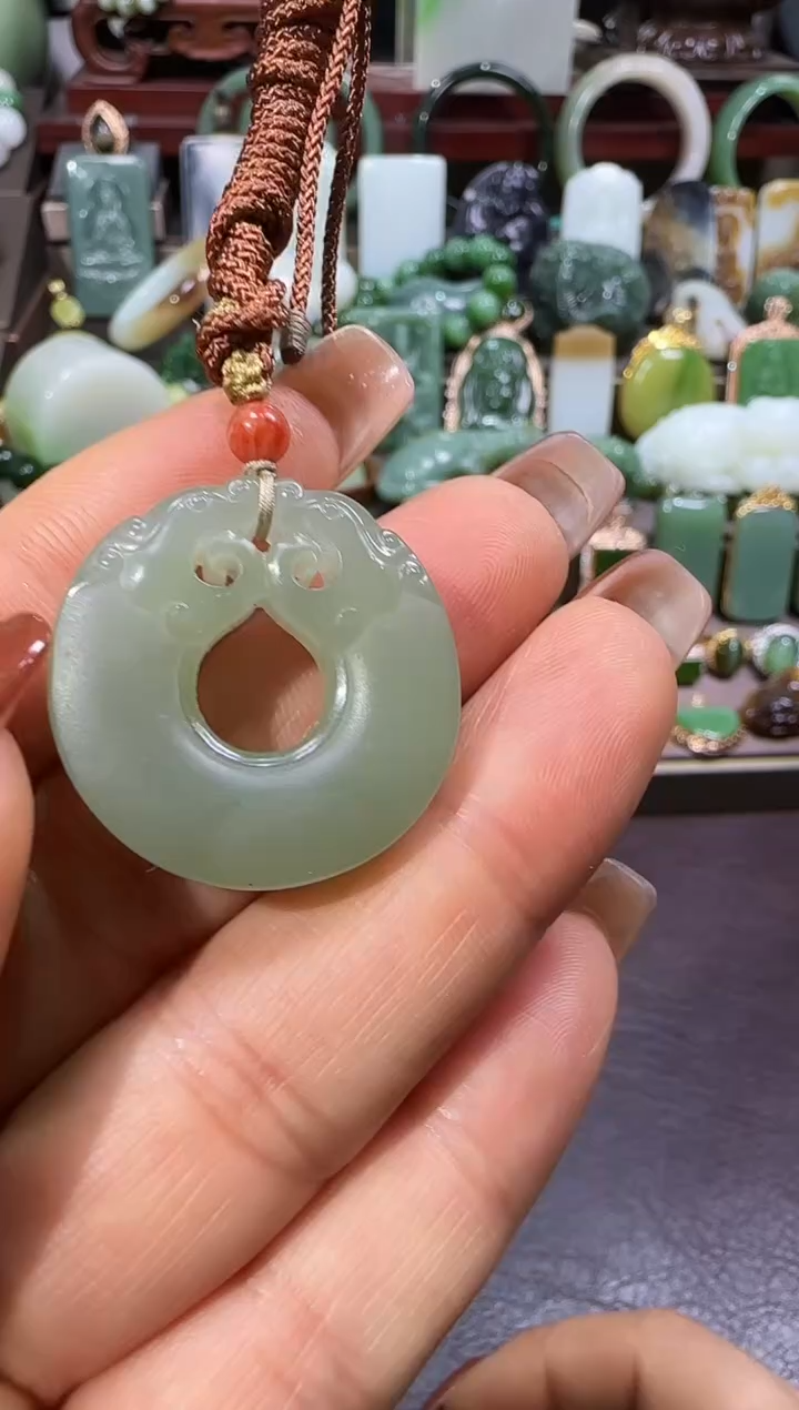 未镶嵌和田玉挂件【宏1223】13