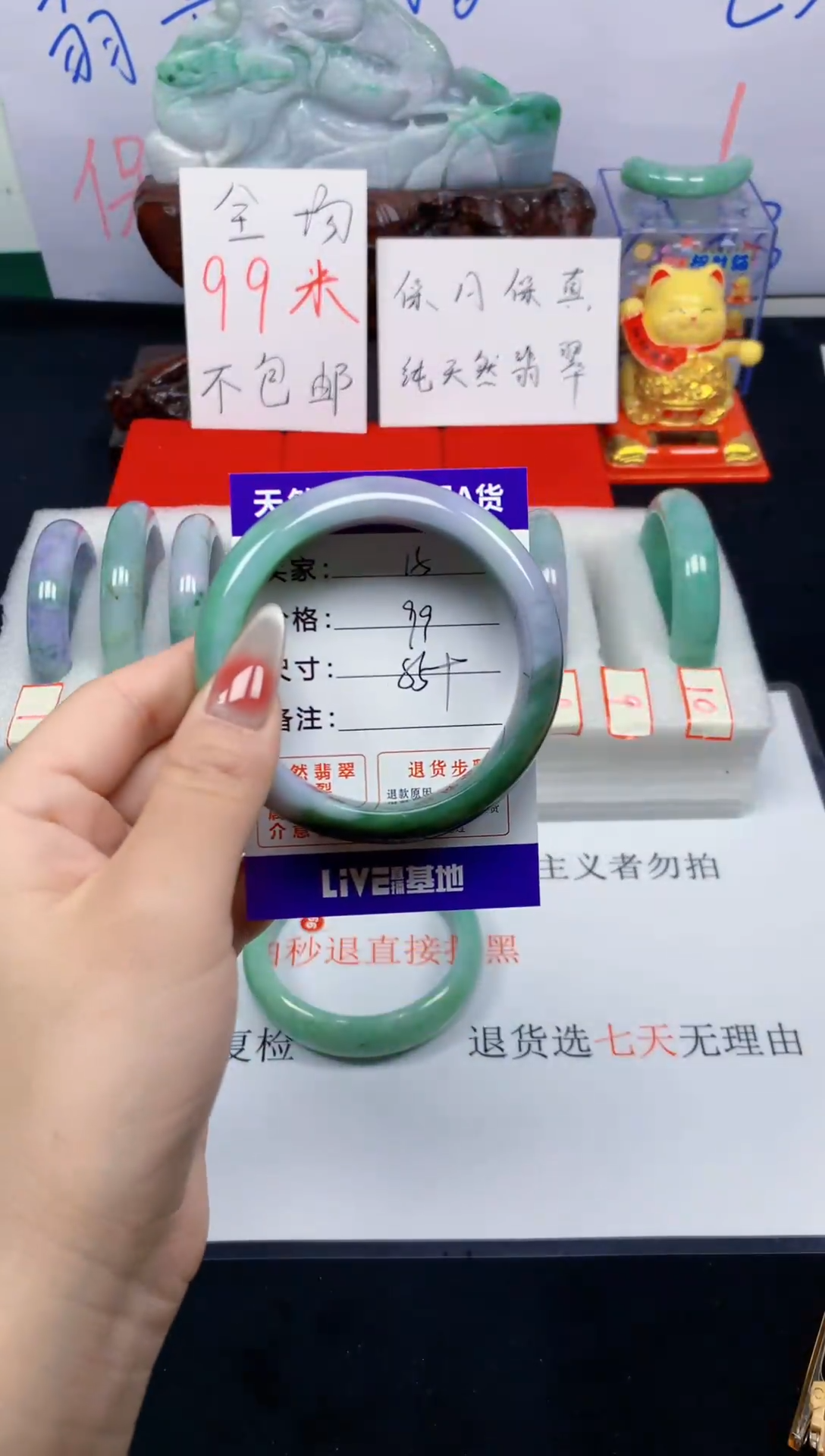 未镶嵌手镯翡翠15