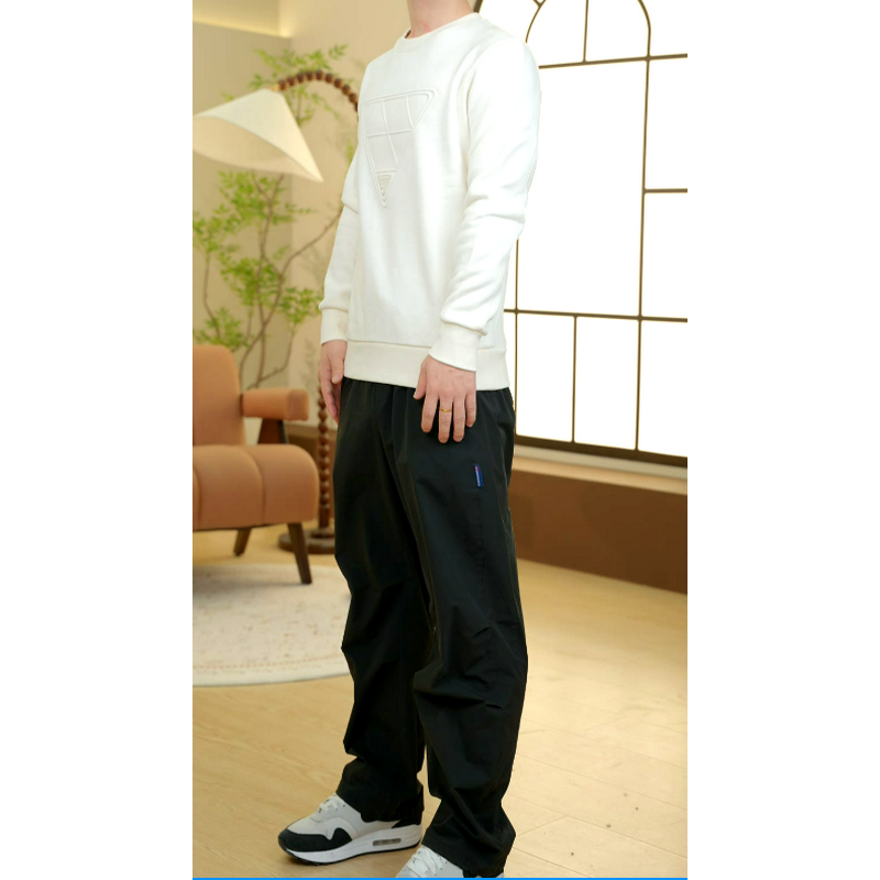 GUESS 男士 春秋 时尚 净版长袖卫衣-MM4K5405K