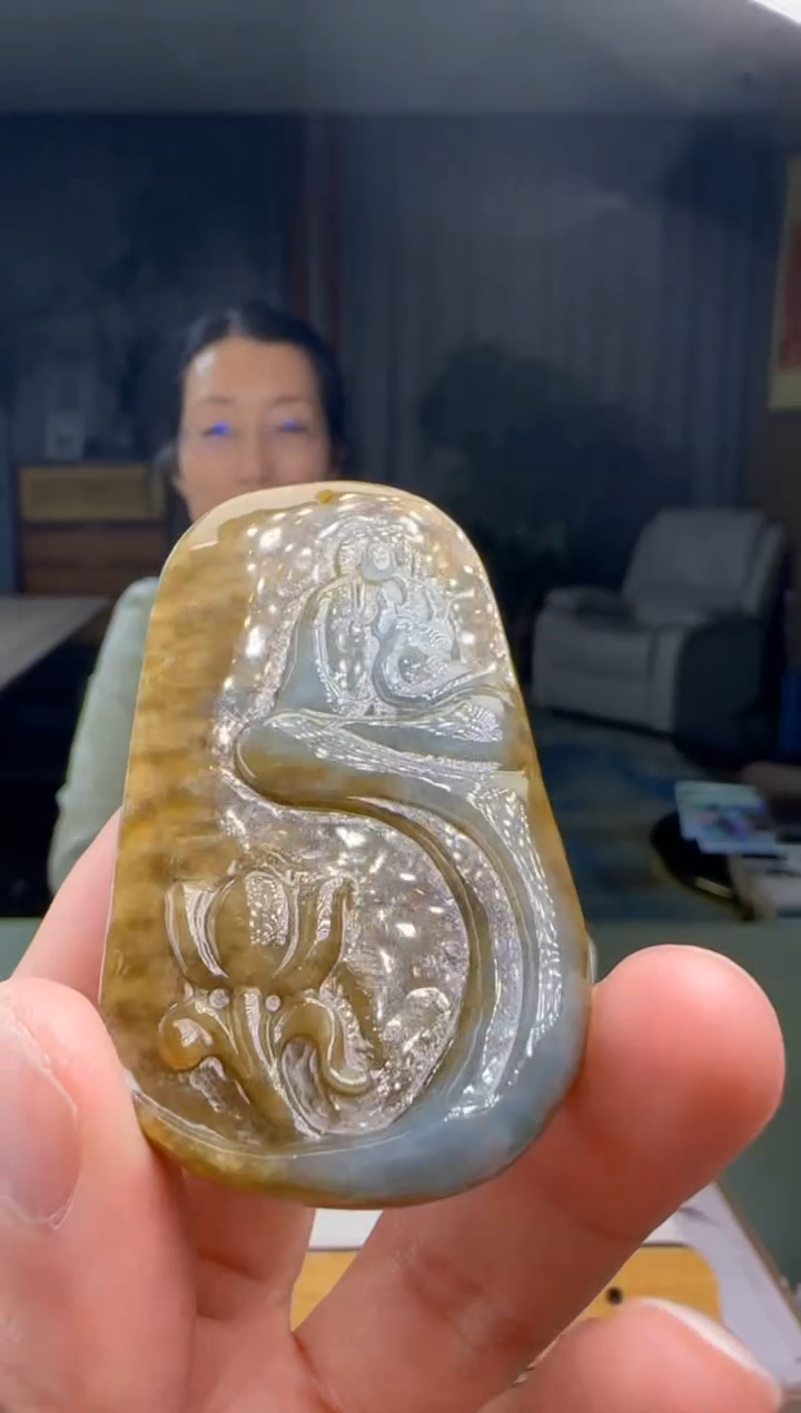 【闪购商品】翡翠吊坠(不含链)未镶嵌DY@@WS1WX26656